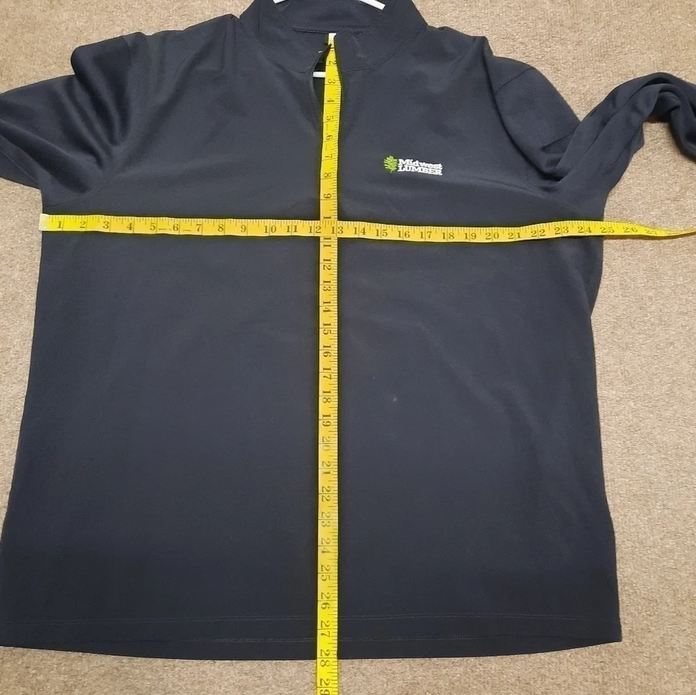 NIKE GOLF Dri-Fit Fabric Mix 1/2 Zip Long Sleeve cover Up